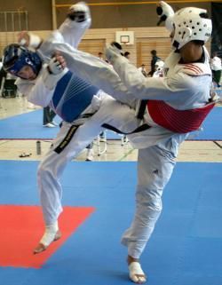 Europas Nr. 1, Alberto Celestrin (re) vom BSV Friedrichshafen, beherrschte seine Konkurrenz nach belieben.